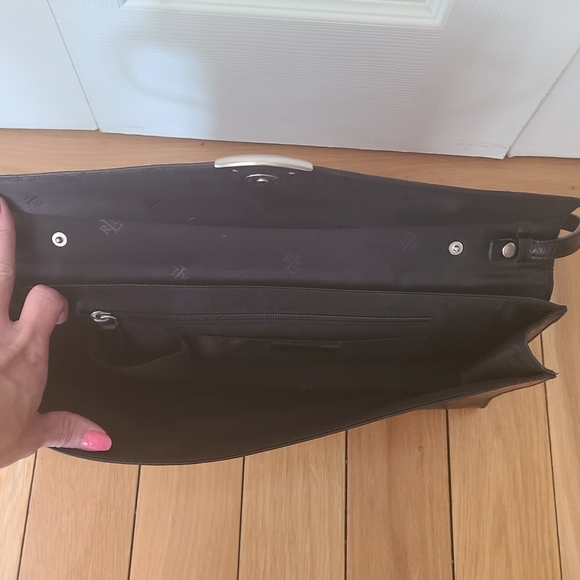 New Vintage Lauren Ralph Lauren Clutch Purse - Picture 10 of 13